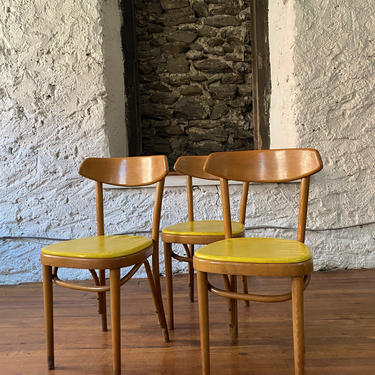 Mid century dining chair Thonet kitchen chair mid century chair set 
