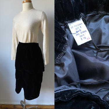50s Velvet Skirt 
