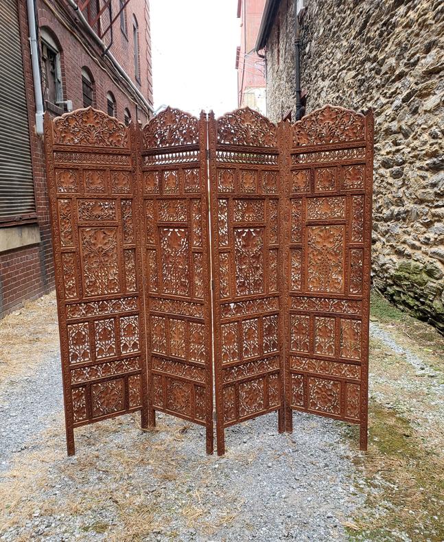 Vintage Boho Moroccan or Indian Inspired Screen
