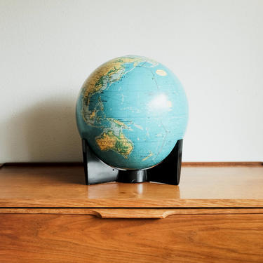 Vintage globe Crams 12 inch Terrestrial Globe by MicroscopeTelescope