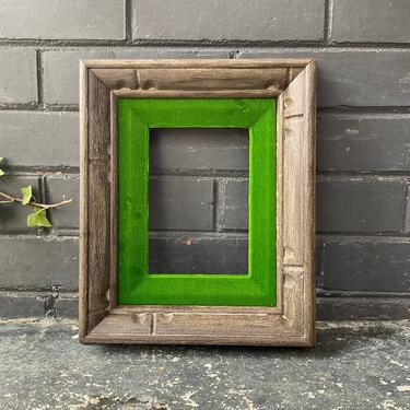 Modern Frame 5x7 Picture Verde Velvet Wood Unique 