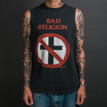 Vintage 1989 Bad Religion Logo T-Shirt 