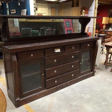 Just in! Large sideboard with mirror. About to get cleaned up and ready for sale.