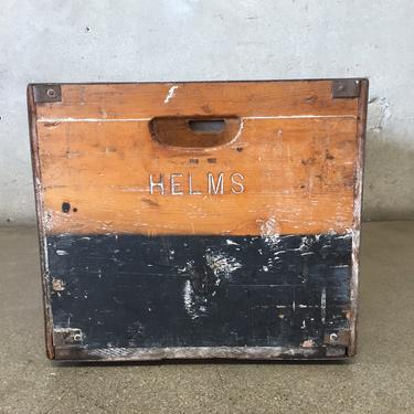 Helms Bakery Wood Crate