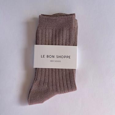 Le Bon Shoppe - Her Sock - Jute Glitter