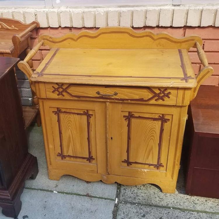 SOLD. "Western" Cottage Style Washstand