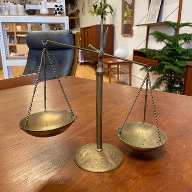 Brass Scale of Justice
