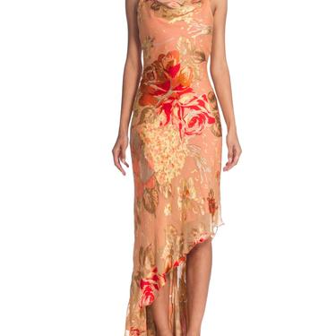 1990s-galliano Dior Style Bias Cut Silk Dress Size: S 