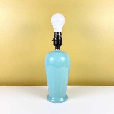 Teal Green Table Lamp 