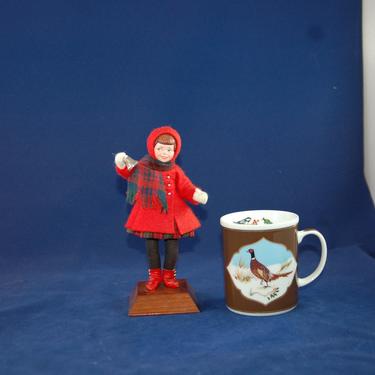 Simpich Little Girl Bell Ringer Caroler  ~ Simpich Character Doll Bell Ringer, Caroler Series ~ Simpich Character Child Dickens Caroler 