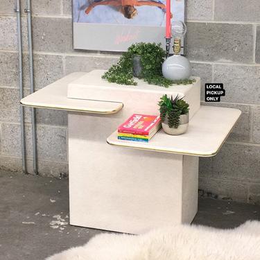 LOCAL PICKUP ONLY ———— Vintage Modular End Table 