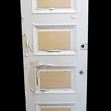 Antique Lamb&#8217;s Club 4 Panel Wood Passage Door 83 x 29.5