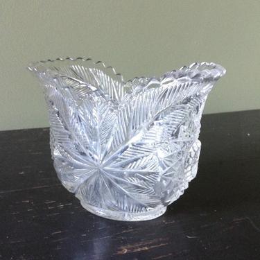Vintage Pressed Glass Bowl by TheCommunityForklift
