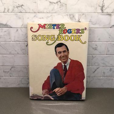 Vintage Mister Rogers Song Book, 1970 Hardcover, Mr Rogers Neighborhood 