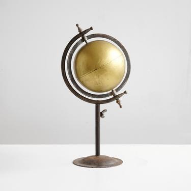antique world globe, antique globe, folk art globe, victorian globe, globe, adjustable globe, adjustable world globe, celestial globe 