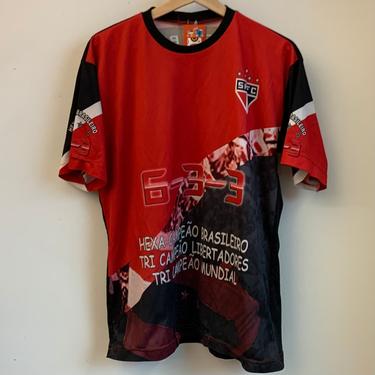 Sao Paulo FC Red Soccer Jersey