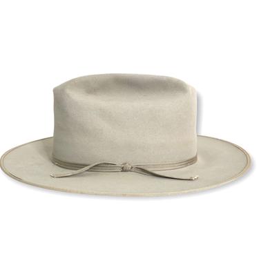 Vintage 1960s RESISTOL 'Deming' Western Hat ~ 7 1/4 ~ Cowboy ~ Open Road Clone ~ Fur Felt Fedora ~ 