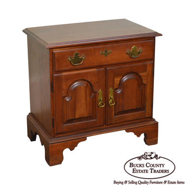 Harden Solid Cherry Chippendale Style Nightstand 