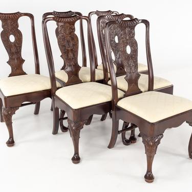 Henredon Aston Court Mahogany Dining Chairs - Set of 6 