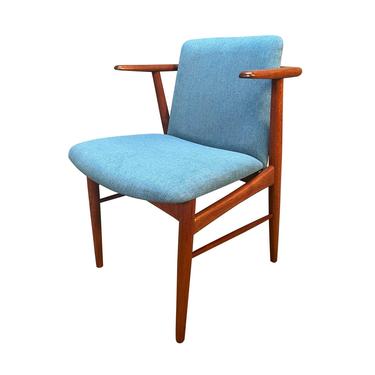 Vintage Danish Mid Century Modern Teak Accent Chair by Hans Olsen 