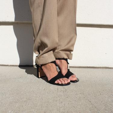DKNY Suede Sandals (8)