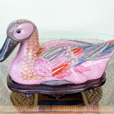 Colorful Ceramic Duck