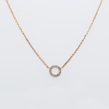 Petite Compass Diamond Necklace