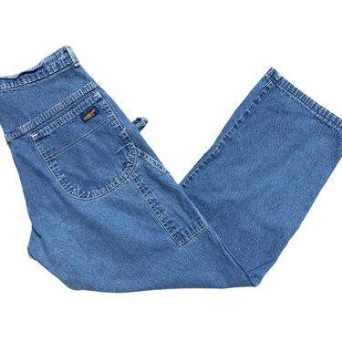 Vintage DEE CEE Carpenter Jeans ~ measure 28 x 27.5 ~ Straight Leg / Triple Stitch Work Pants ~ 28 Waist ~ 