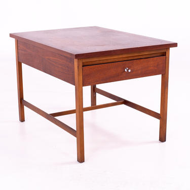 Paul McCobb for Lane Delineator Mid Century Walnut Side End Table - mcm 