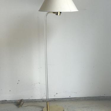 Lucite and Brass Floor lamp , Dorthy Thorpe style