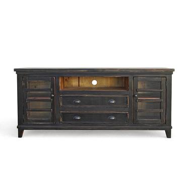60&amp;quot; - 70&amp;quot; Media Console, TV Stand, Entertainment Cabinet, Rustic, Reclaimed Wood, Handmade 