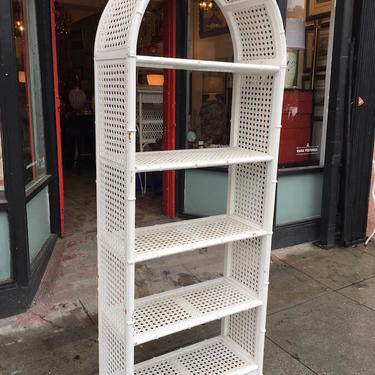 Thank You For Being A | Vintage Wicker Etagere 