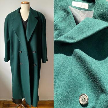 80s Forest Green Coat 