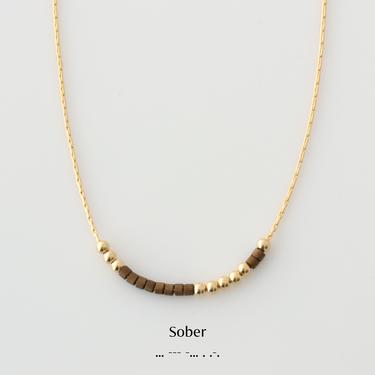 Sobriety Necklace, Personalized Morse Code Sobriety Necklace, Recovery Gift, Alcohol Anonymous Jewelry, Sober Date, Encouragement Gift 