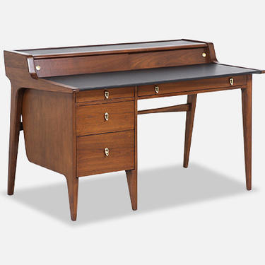 John Van Koert &quot;Perspective&quot; Model K80 Executive Desk for Drexel