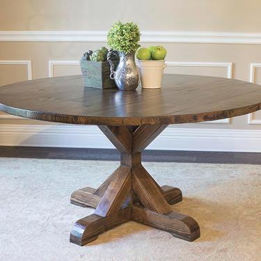 Photo Examples of Tables Finished in Medium Walnut 