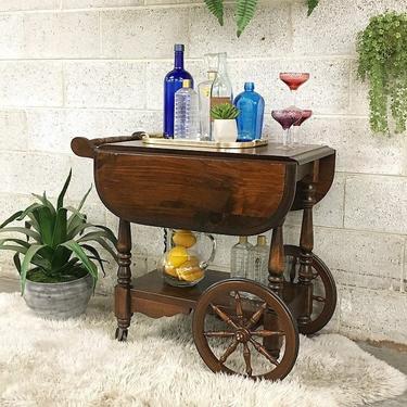 LOCAL PICKUP ONLY -------------- Vintage Bar Cart 