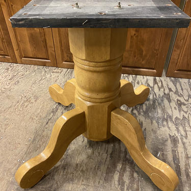 Large Maple Table Base 27”tall