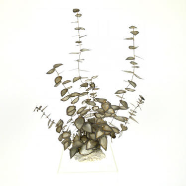 Curtis Jere' Style Botanical Sculpture