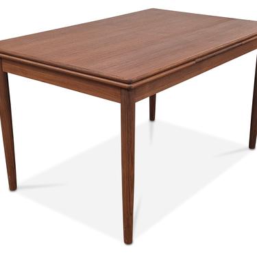 Teak Dining Table w two Leaves - 2255
