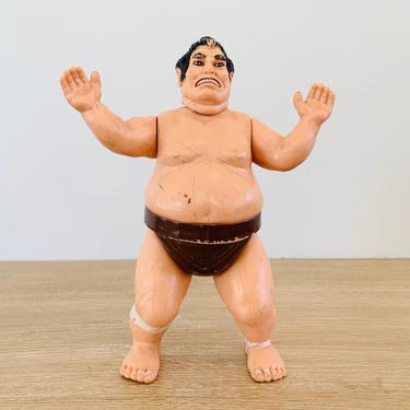 Vintage Sumo Giants Komusubi Jack the Crusher Action Figure by Arco circa 1986 