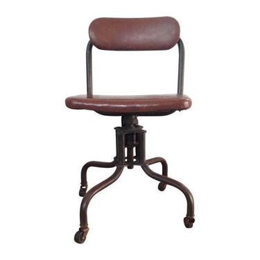 Industrial Age Toledo Style Typing Chair