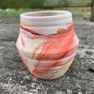 Small Vintage Nemadji Pottery Vase 