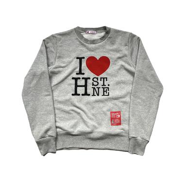 I  H ST. NE Sweatshirt (Gray)