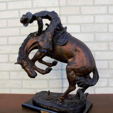 Frederic Remington Rattlesnake Sculpture 