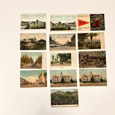 Vintage Riverside California Postcards-Lot of 13 