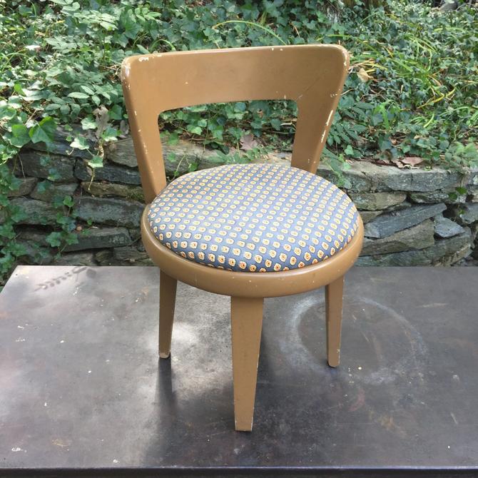 Edward Wormley Drexel Precedent Vanity, Vintage Vanity Stool Swivel Chair