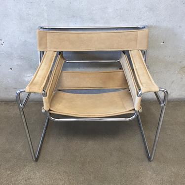 Mid Century Wassily Marcel Breuer Inspired Chair