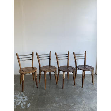 Pacific Green Dining Chairs- Set of 4 