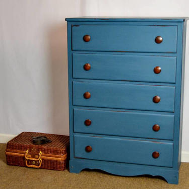 Blue Chest of drawers / dresser by Unique